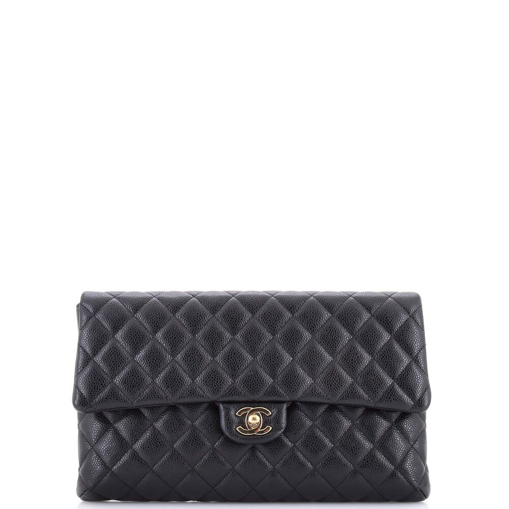 Chanel Classic Flap Clutch Quilted #266307C36B